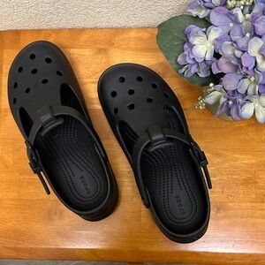 CROCS Women’s Black Mary Jane’s